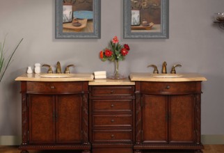 480x580px DOUBLE SINK BATHROOM VANITY IDEAS Picture in Bathroom